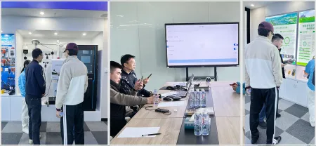 Kazakhstan Customers Visit Factory for Air Quality Monitoring Solutions