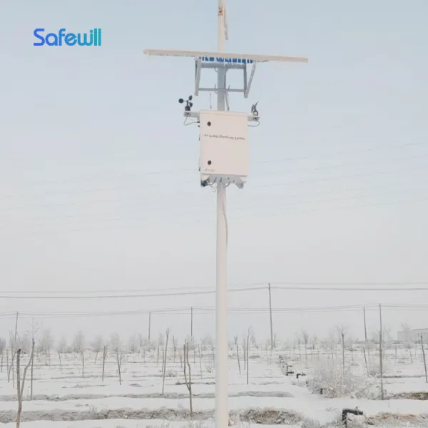 Outdoor Air Quality Monitoring Devices for NO2 SO2 CO O3 VOC PM2.5 PM10 TSP