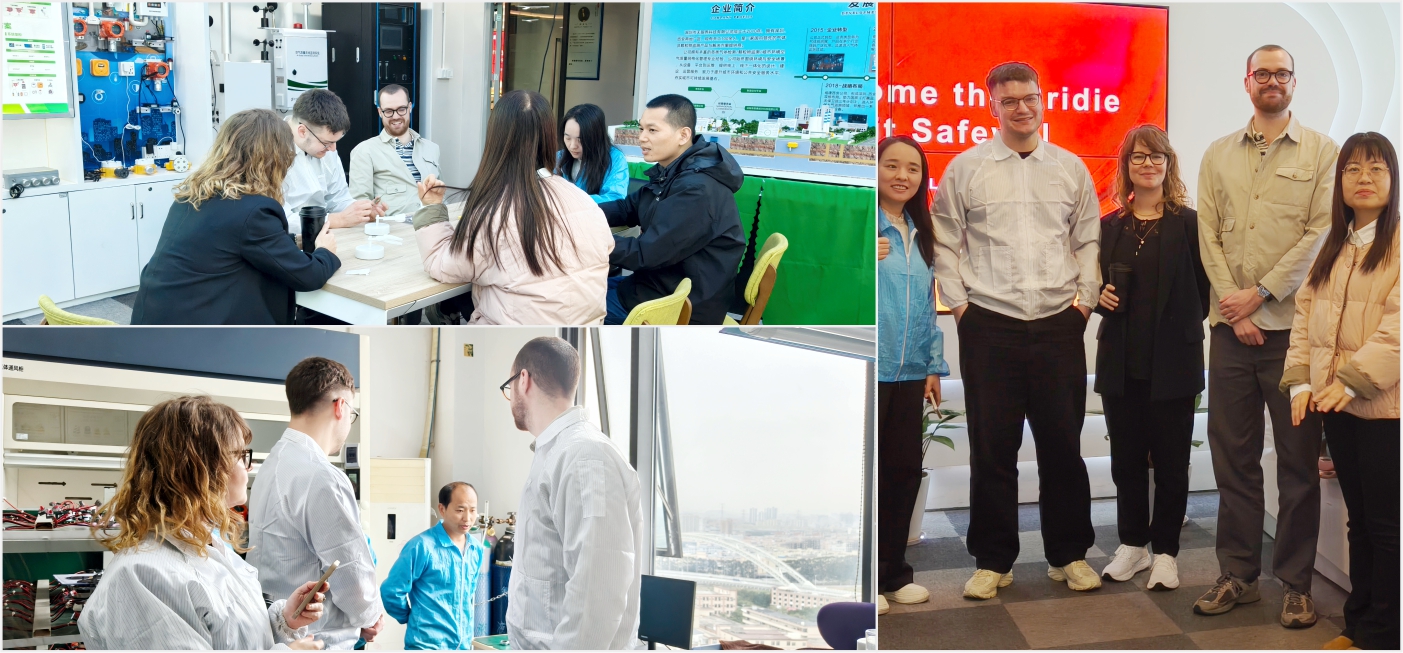 Danish Client Visits Safewill Factory to Advance CO₂ Gas Detector OEM Cooperation