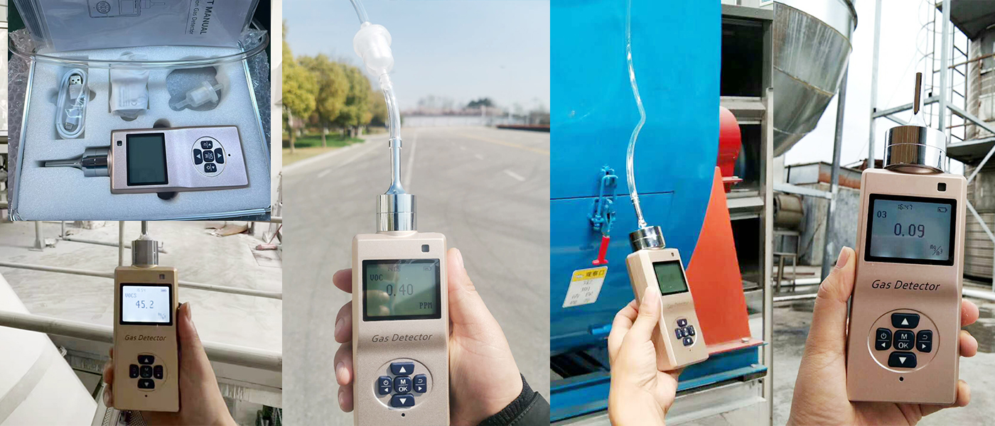 Portable Pump-Suction Helium Gas Detector